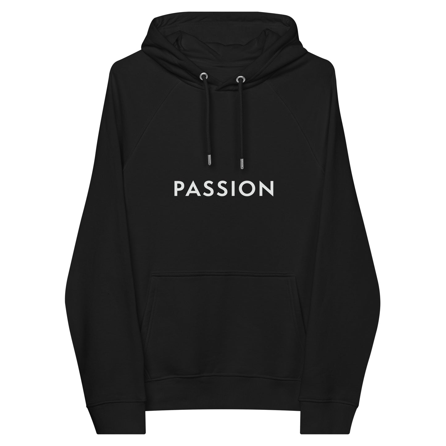 Passion Unisex eco raglan hoodie