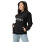 Real Unisex eco raglan hoodie