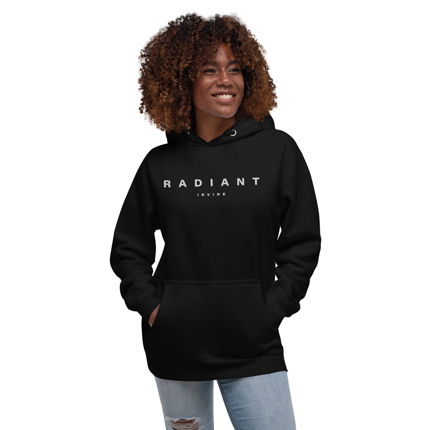 Radiant Embroidery Unisex Hoodie