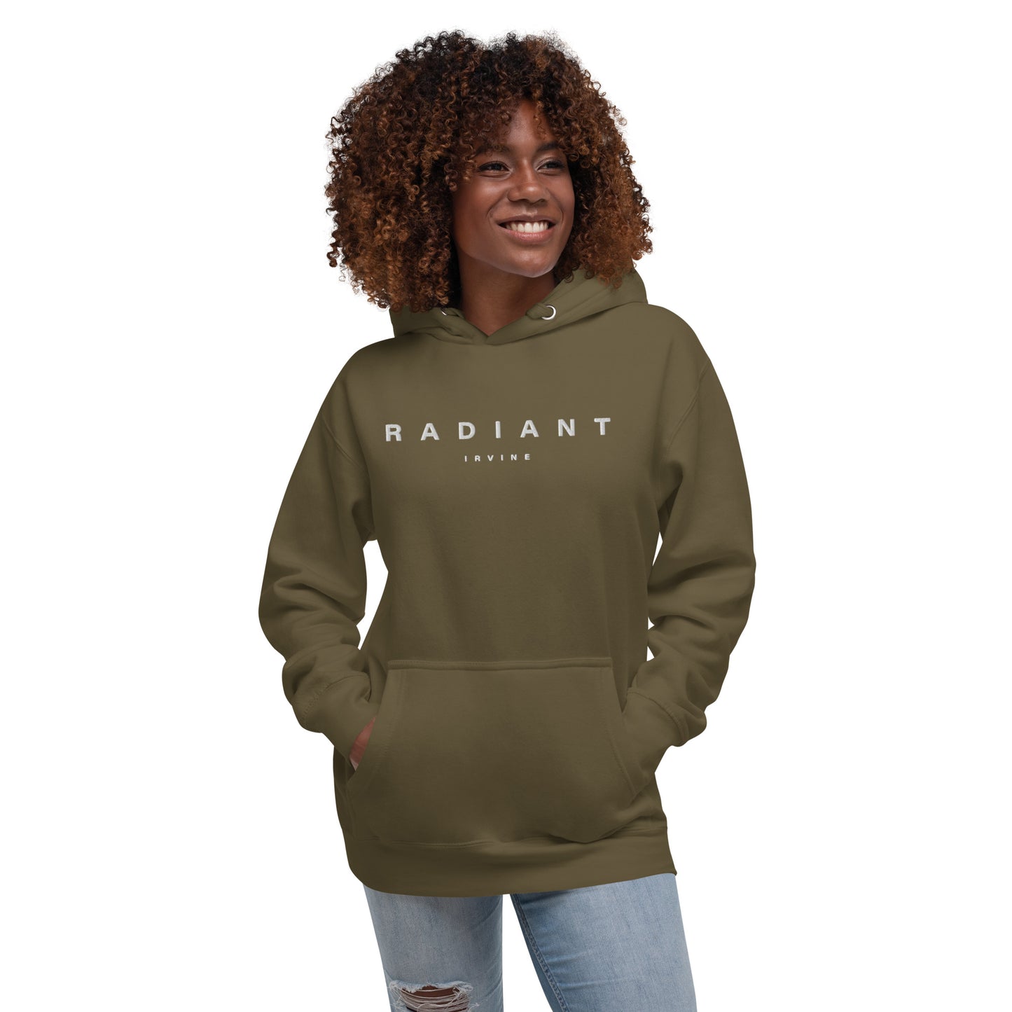 Radiant Embroidery Unisex Hoodie