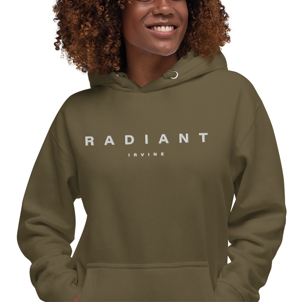 Radiant Embroidery Unisex Hoodie