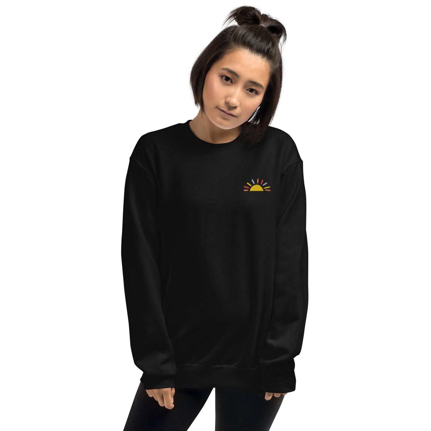 Sunshine Embroidery Unisex Sweatshirt