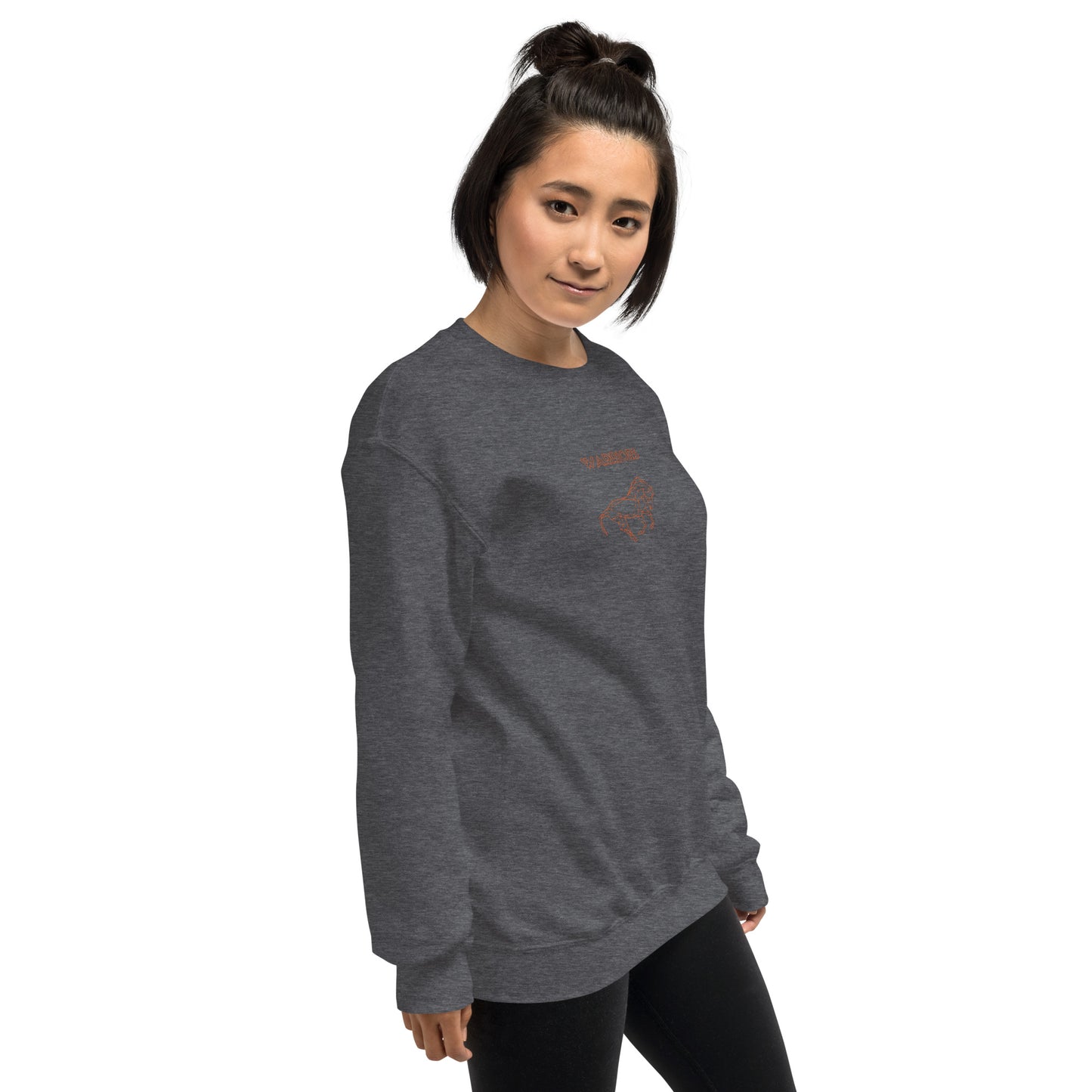 Join the Team with this Comfortable Warriors Embroidered Sweatshirt