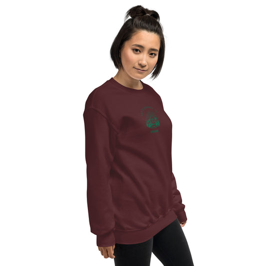 Let's Journey to Irvine Embroidered Sweatshirt